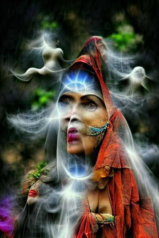 Mystical Woman Portrait