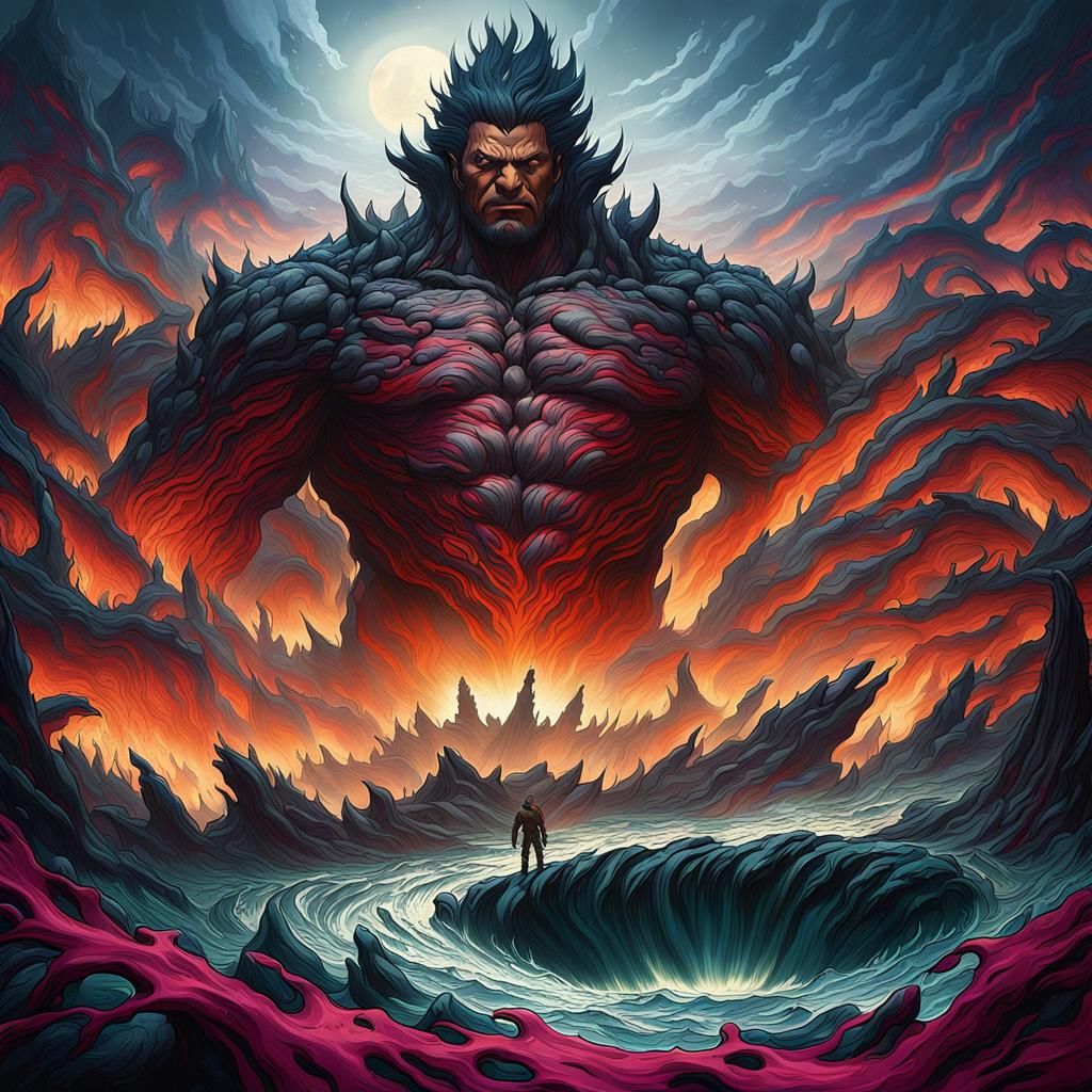 Guts from Berserk: Stoic Courage in Detailed Matte Painting