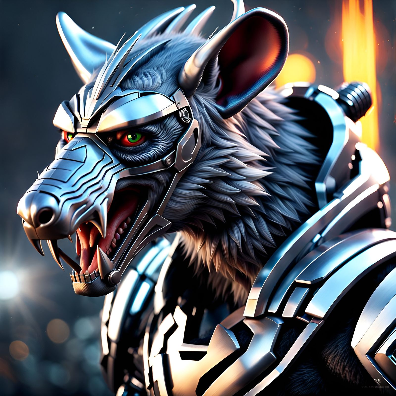 Elite rabbit monkey hyena canine