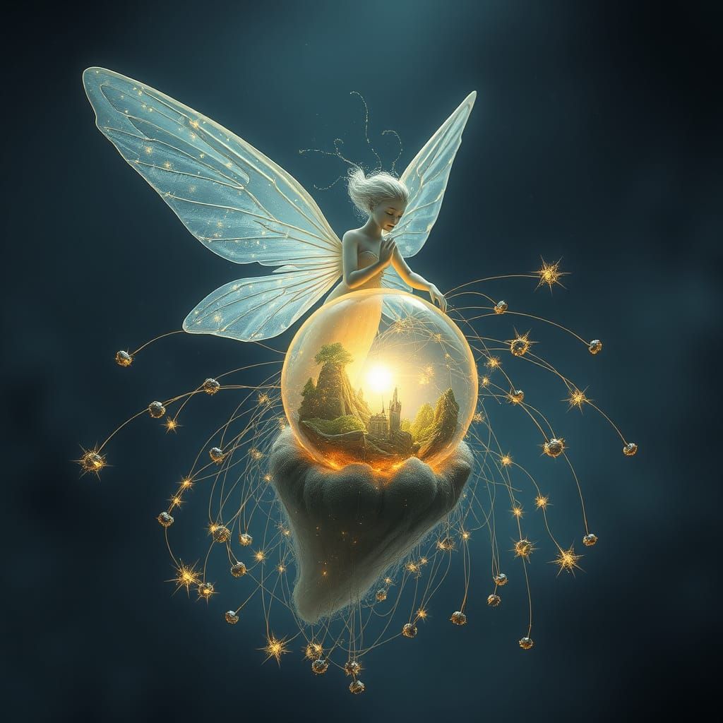 Mind Weaver Fairy Creates Worlds of Thought