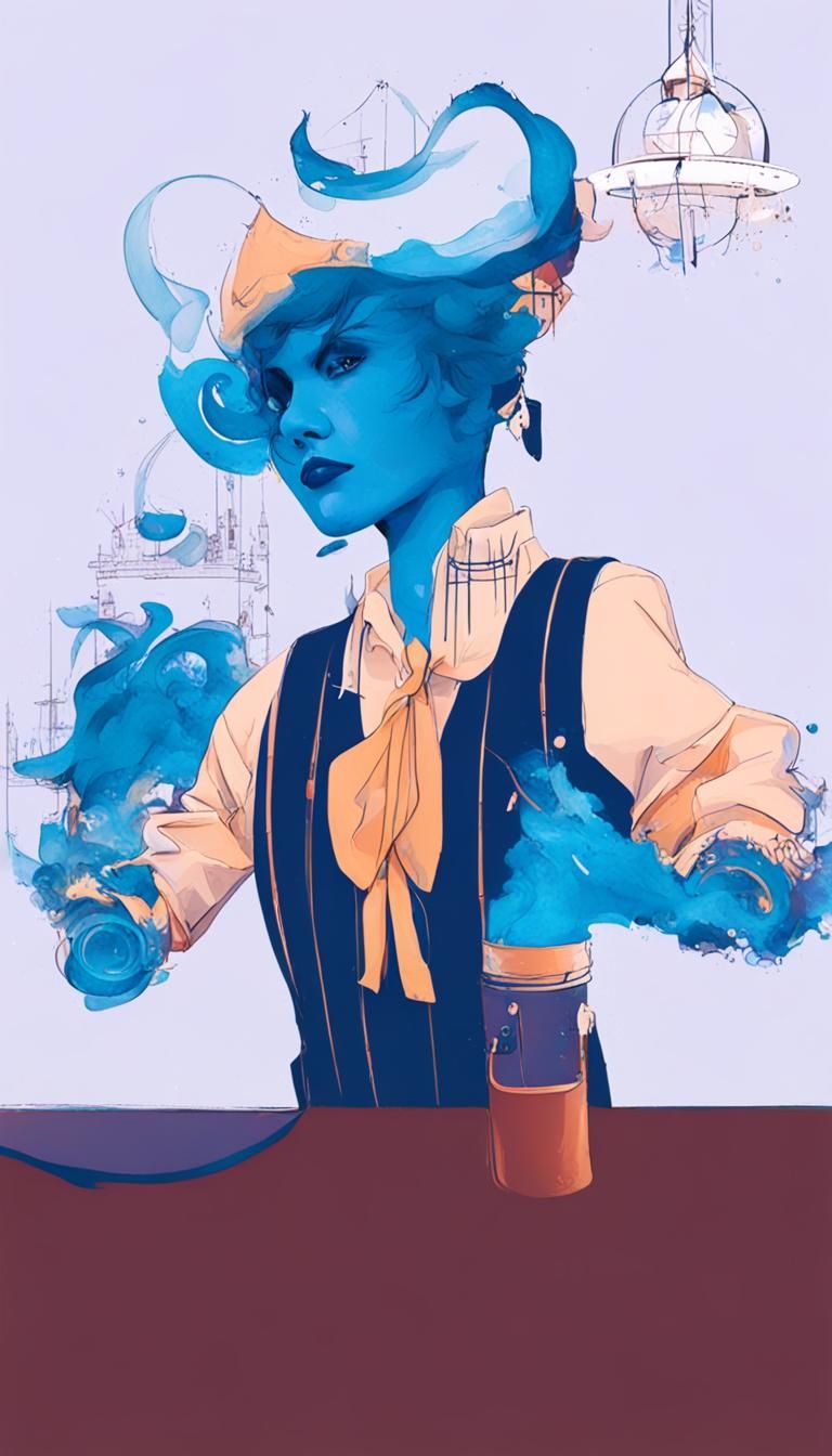 AI Generated Image of Casual Subject