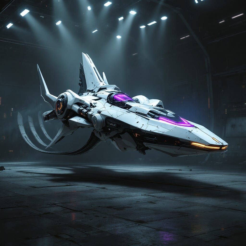 Raumgleiter im Hangar 2