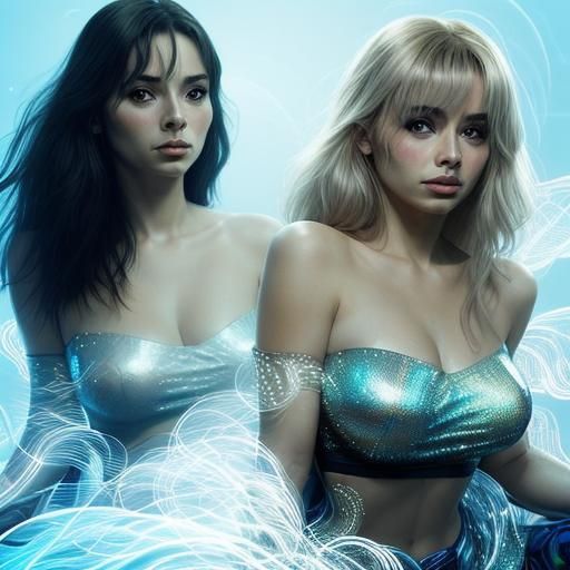 Luminous Fractals Dance on Digital Canvas