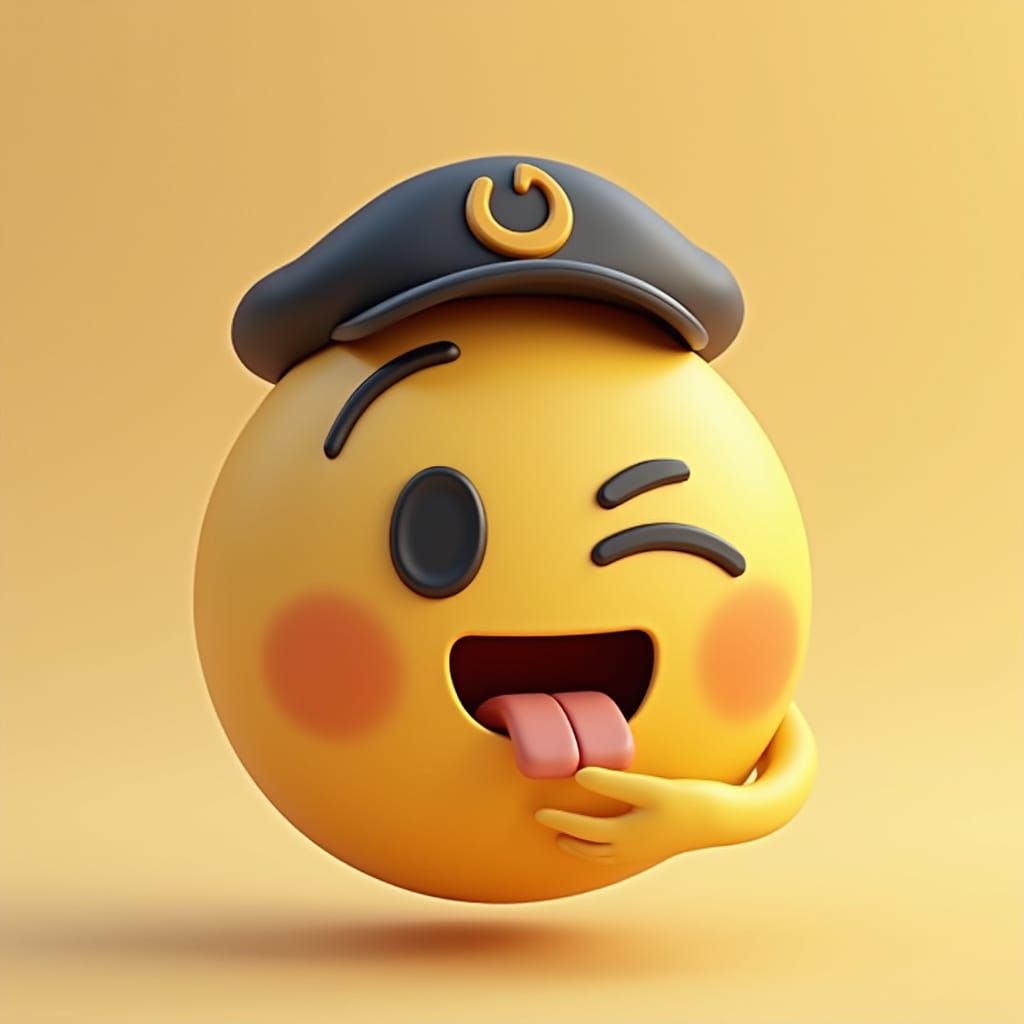 Nightcafe Emoji in 3D Pixar Style with a Generous Hand