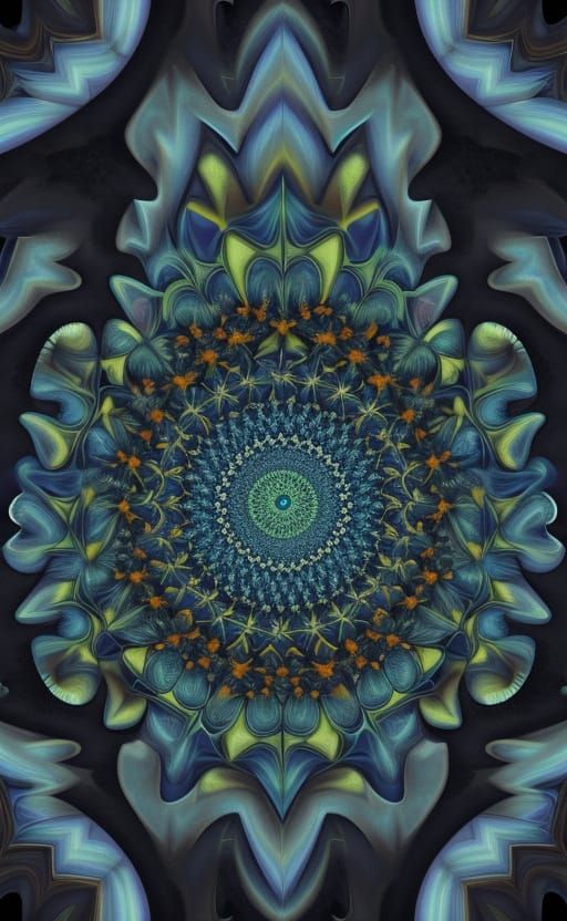 Geometric Tessellation Inspired by Mandelbrot Set