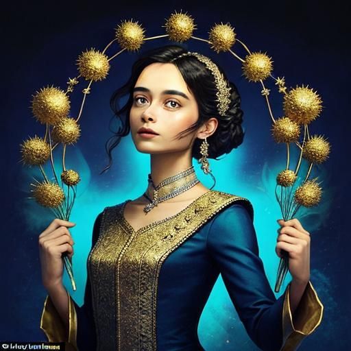 Radiant Light and Color Explosion