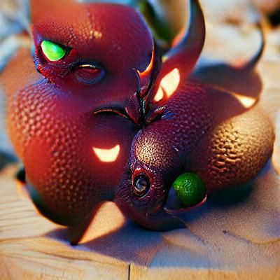 Devil Fruit in Trending 3D Art Style