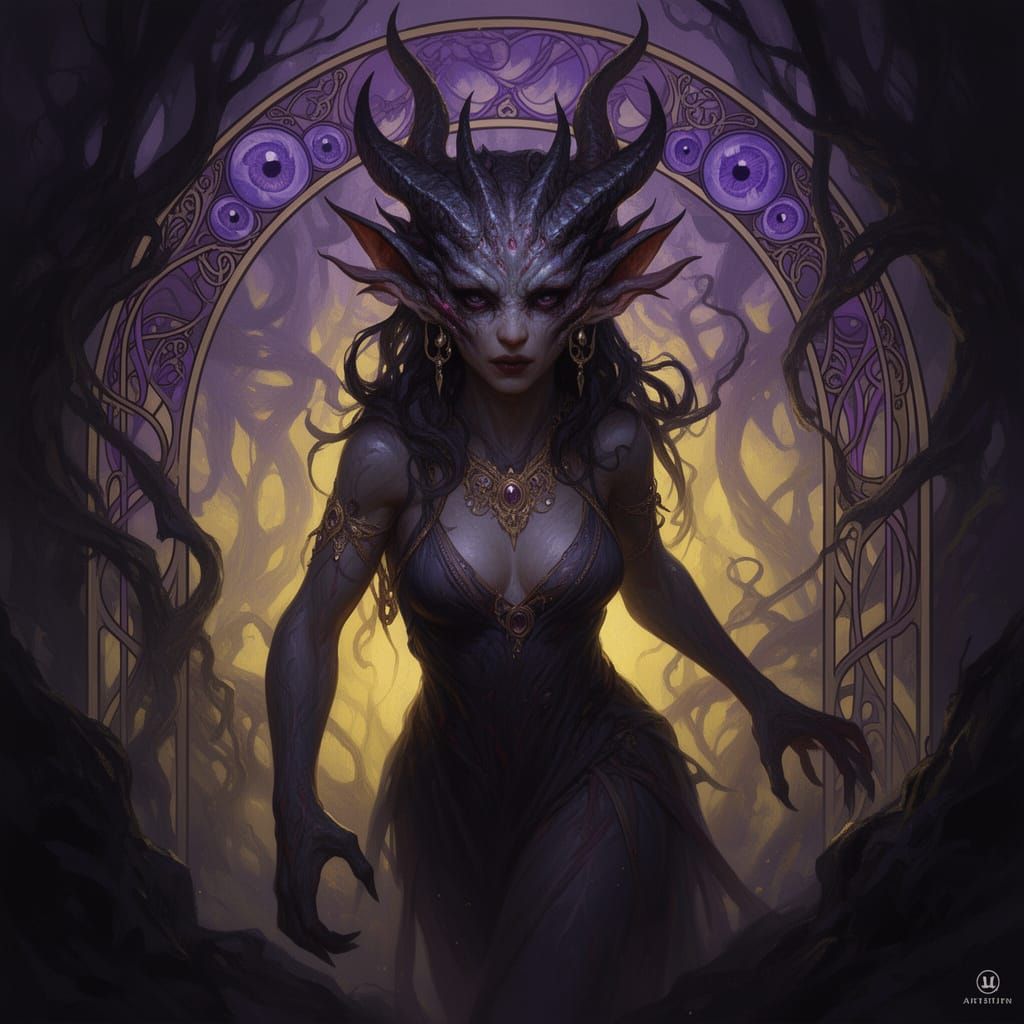 Lamia: Dark Fantasy Queen of Libya