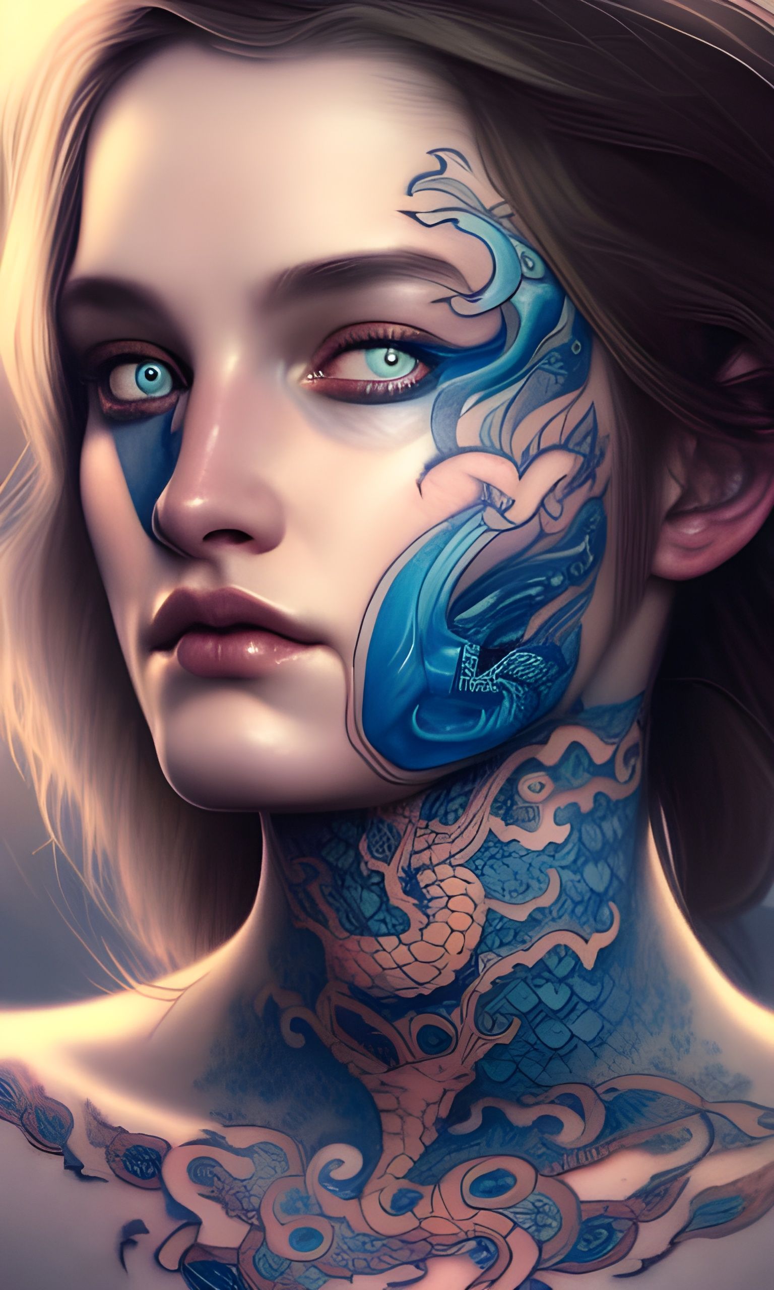 Tattooed Woman