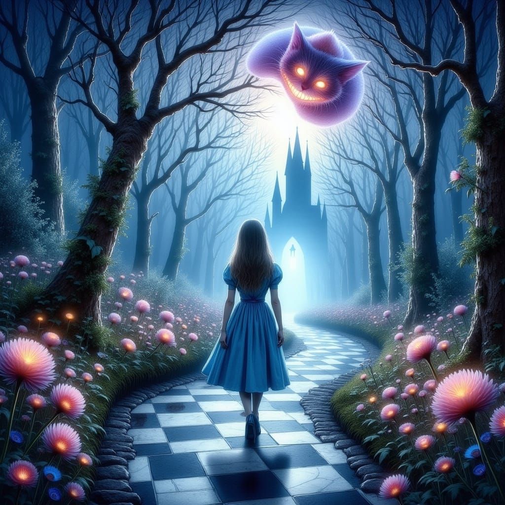 Alice's Dreamy Path to an Ethereal Castle