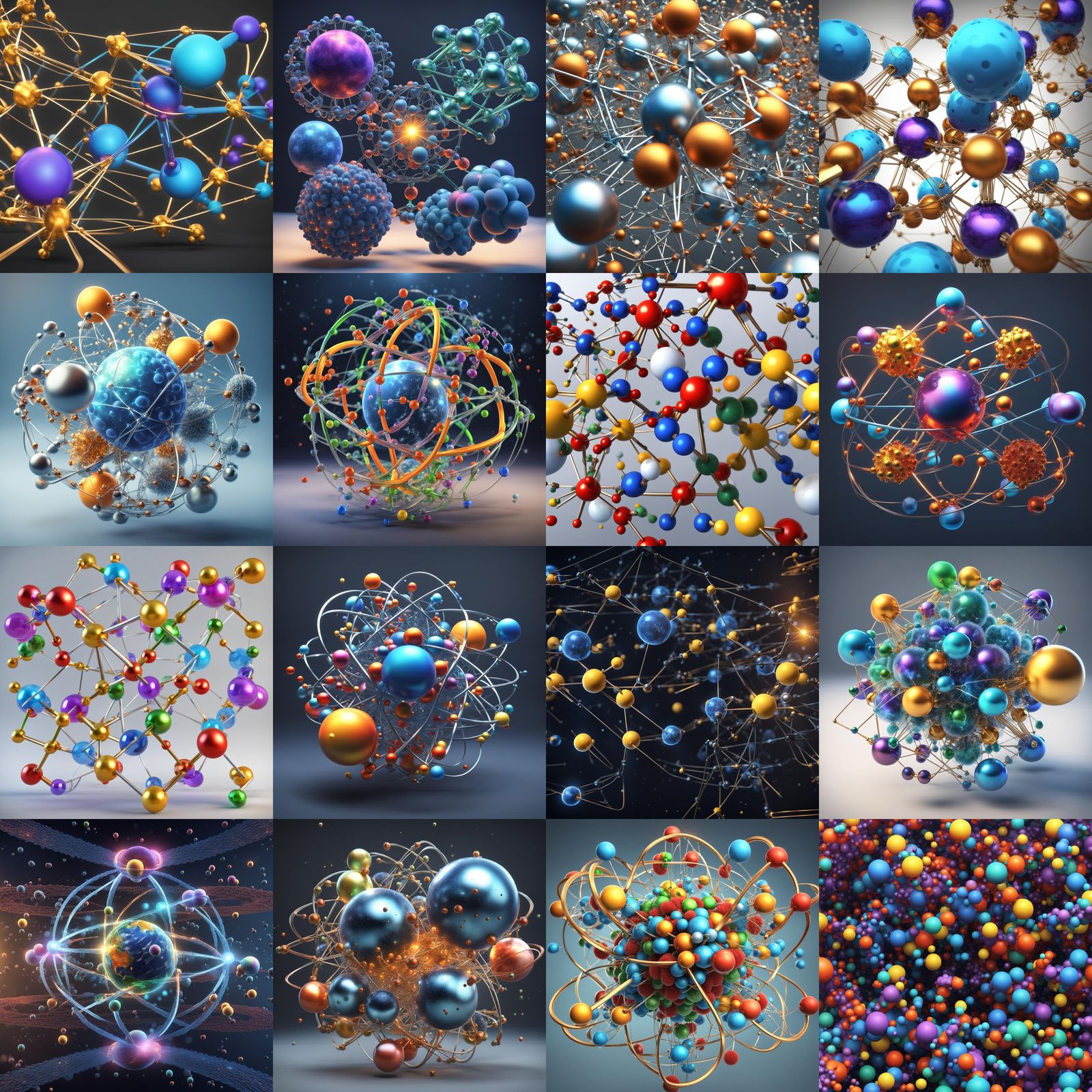 Quantum Permutations: Universe Creation in Ultra HD