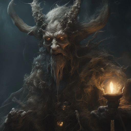 Dark Fantasycore Demon Masterpiece in 8K Resolution