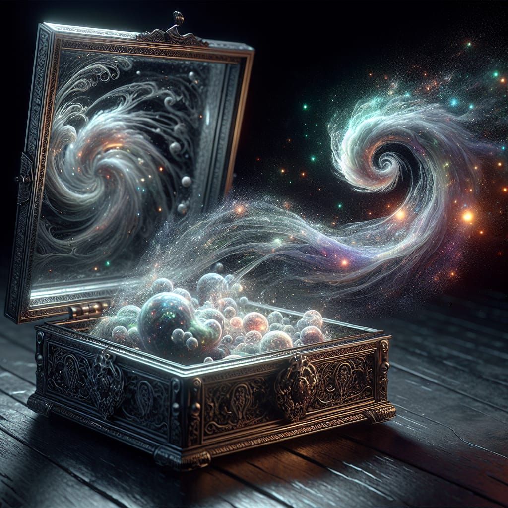 Dream Box: Nebular Dreams in Glistening Light