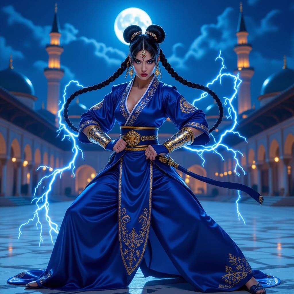 Chun-Li as Ottoman Warrior Princess
