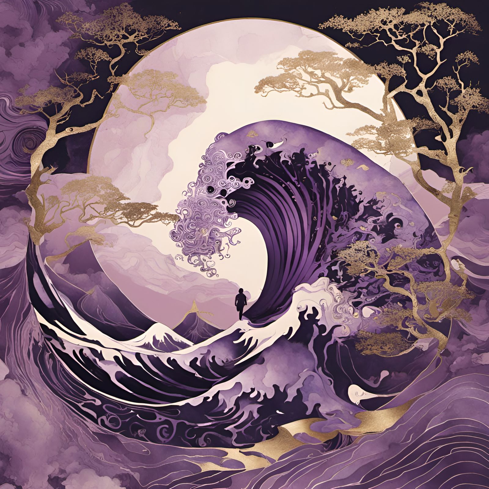 Surf Toward the Moon