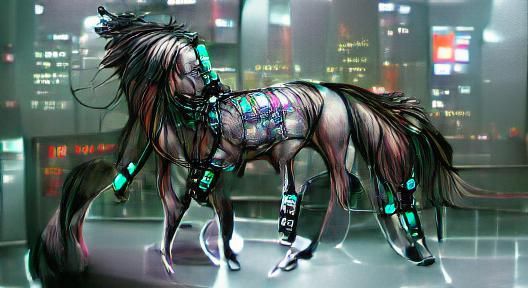 cyber crested dog