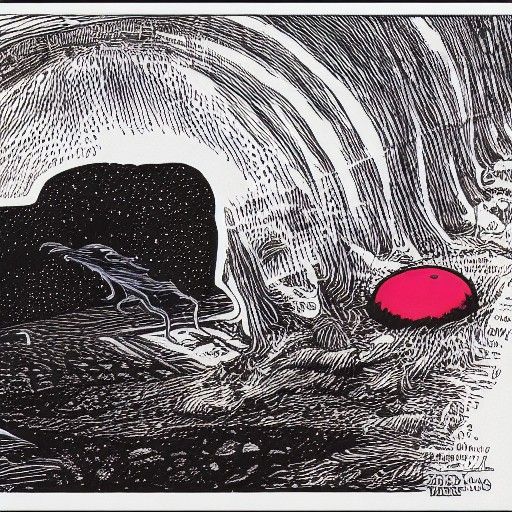 Eldritch Goat Tomato in Sci-Fi Style