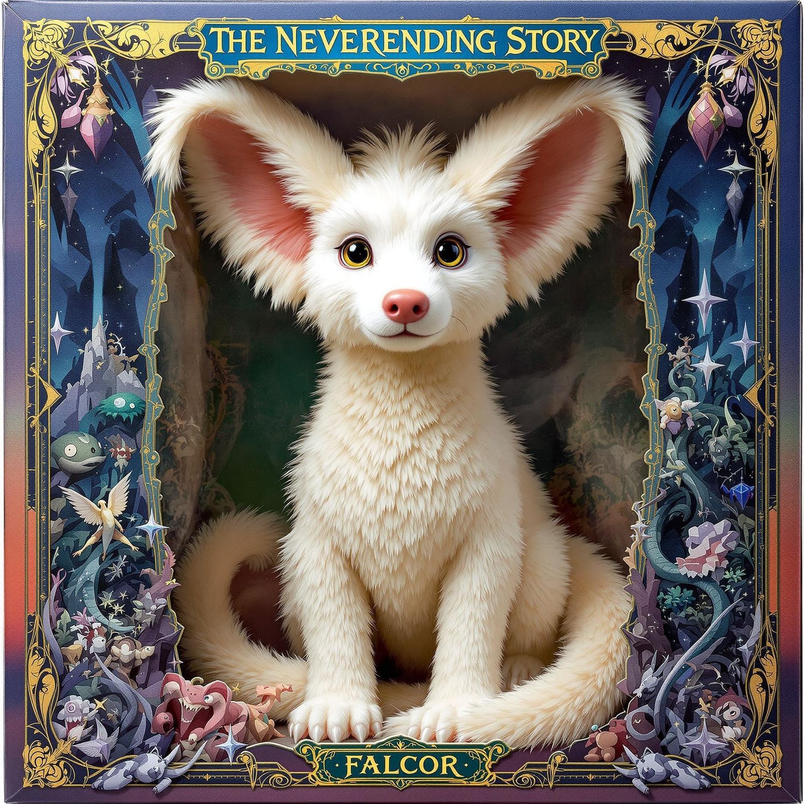 Surreal Fantasy Luck Dragon Collectible Figure