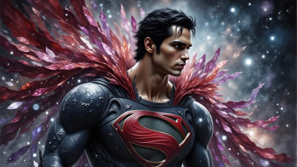 Crystal Superman Symbol Emblem