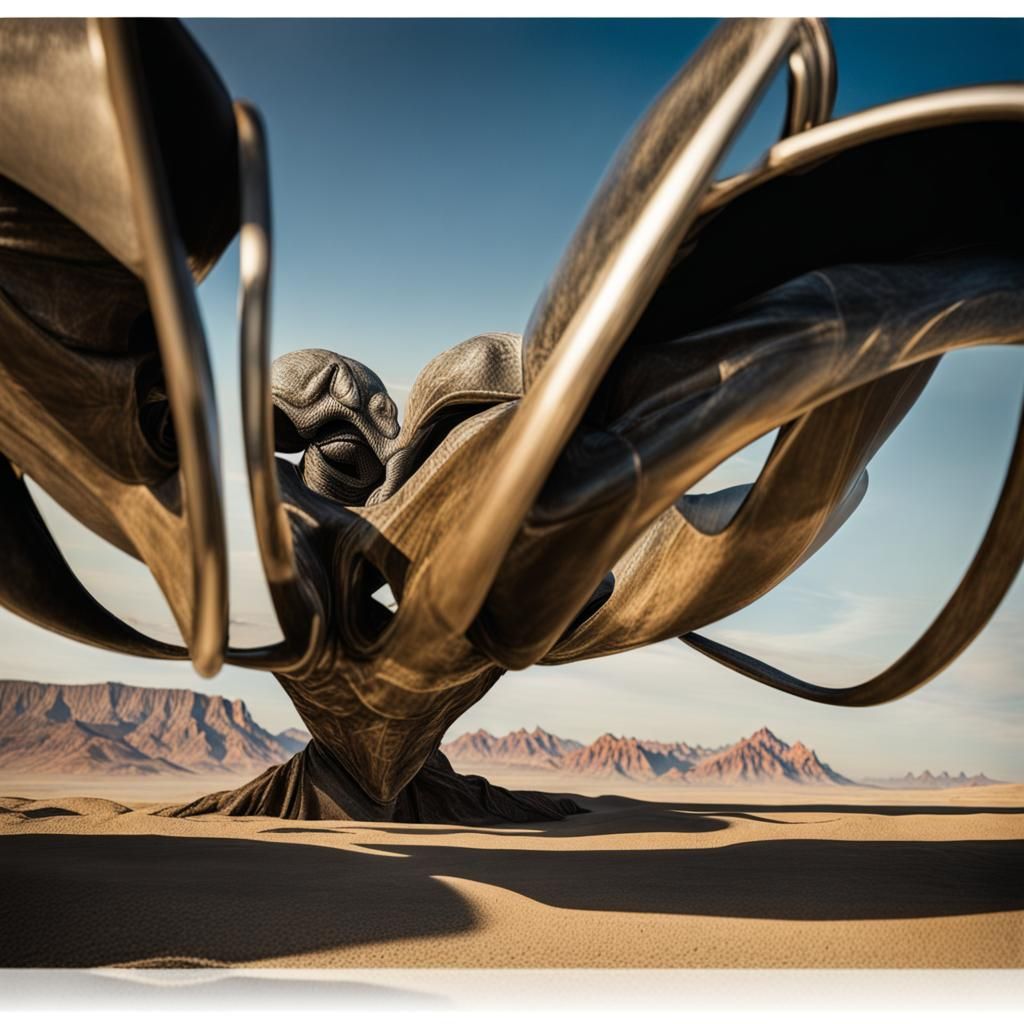 Surreal Alien Restaurant Celebration in Eldritch Light