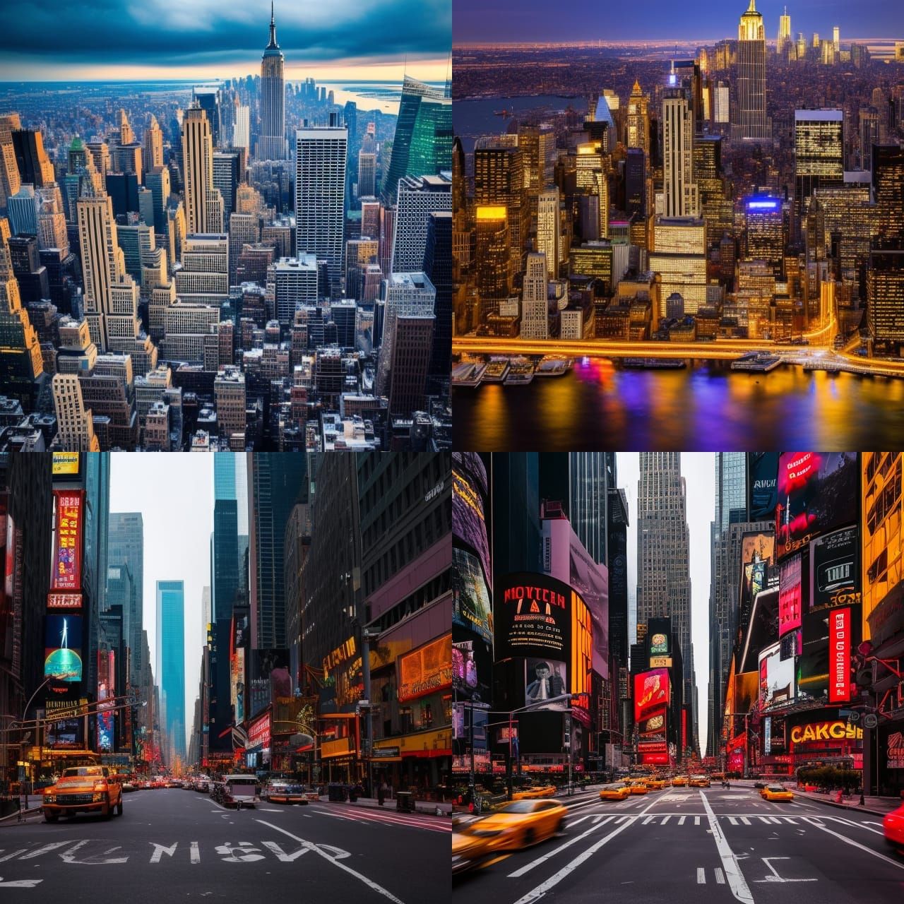 Futuristic New York City in 2099: Digital Art