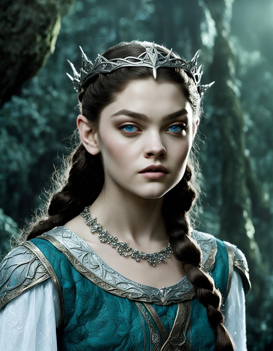 Elf Princess of Middle Earth: Cinematic Portrait