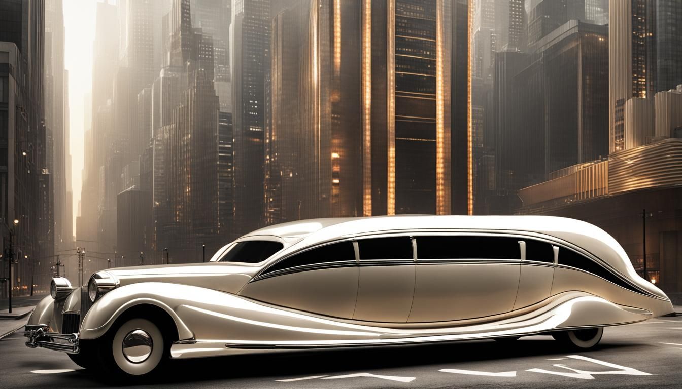 art deco limo