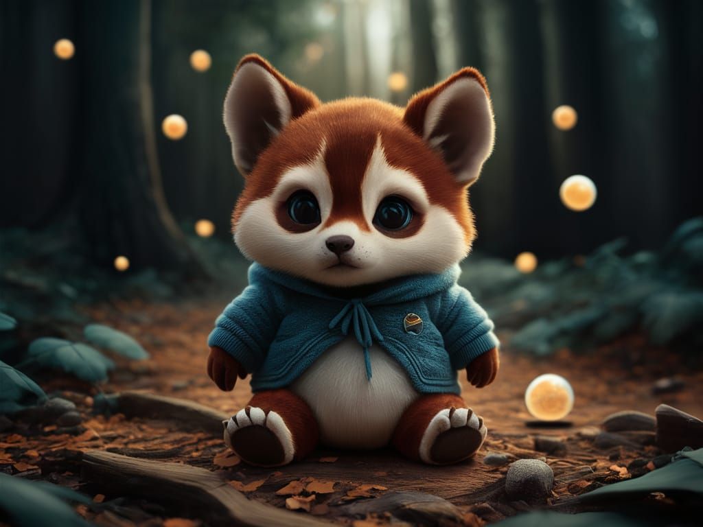 Aneezinthoo in the Lightbulb Forest