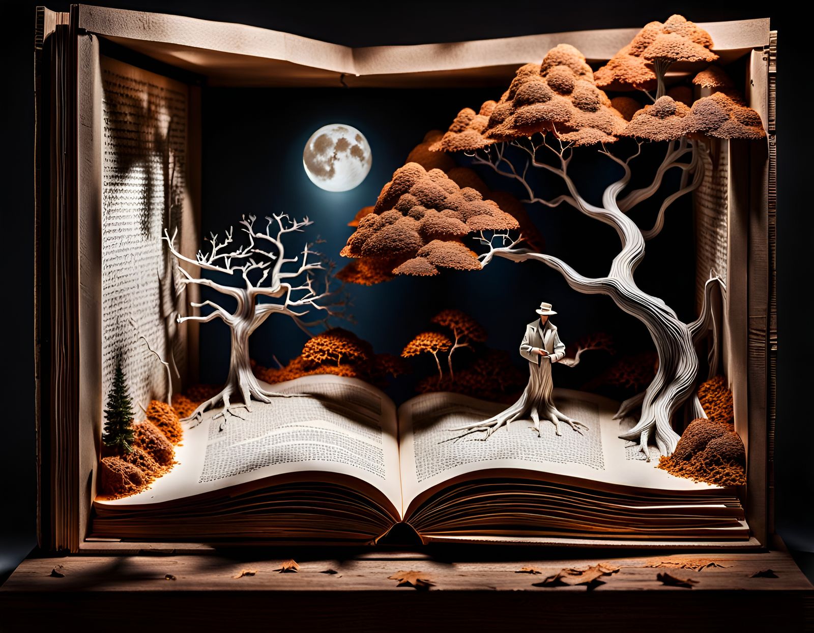 Stories Spill Forth: A Surrealist Diorama