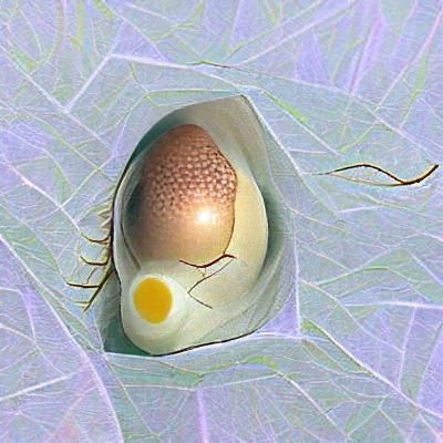 Cracked Egg Close-up