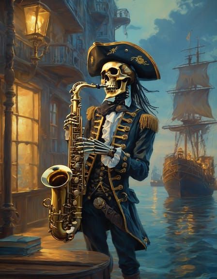 Jazz Band Performance on Stage