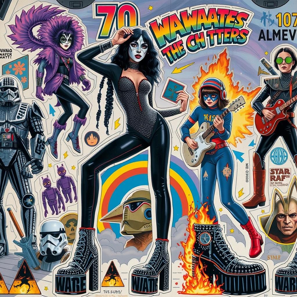 1970s Taiwan: Bootleg Sci-Fi Merchandise Stand