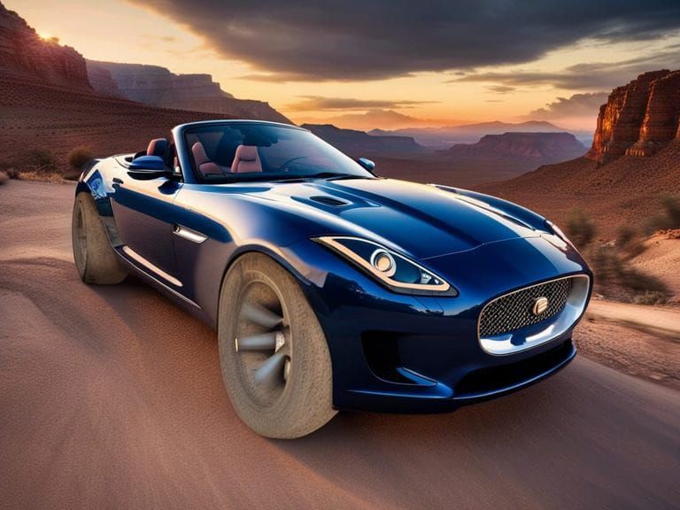 Jaguar XK Off-Roadster in Gran Canyon