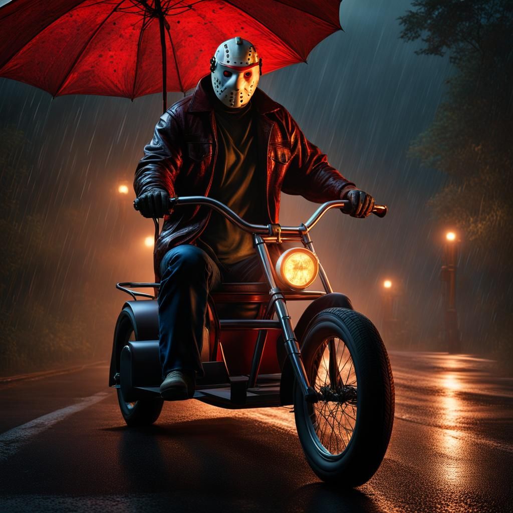 Jason Voorhees as Freddy Krueger in Horrorcore Style