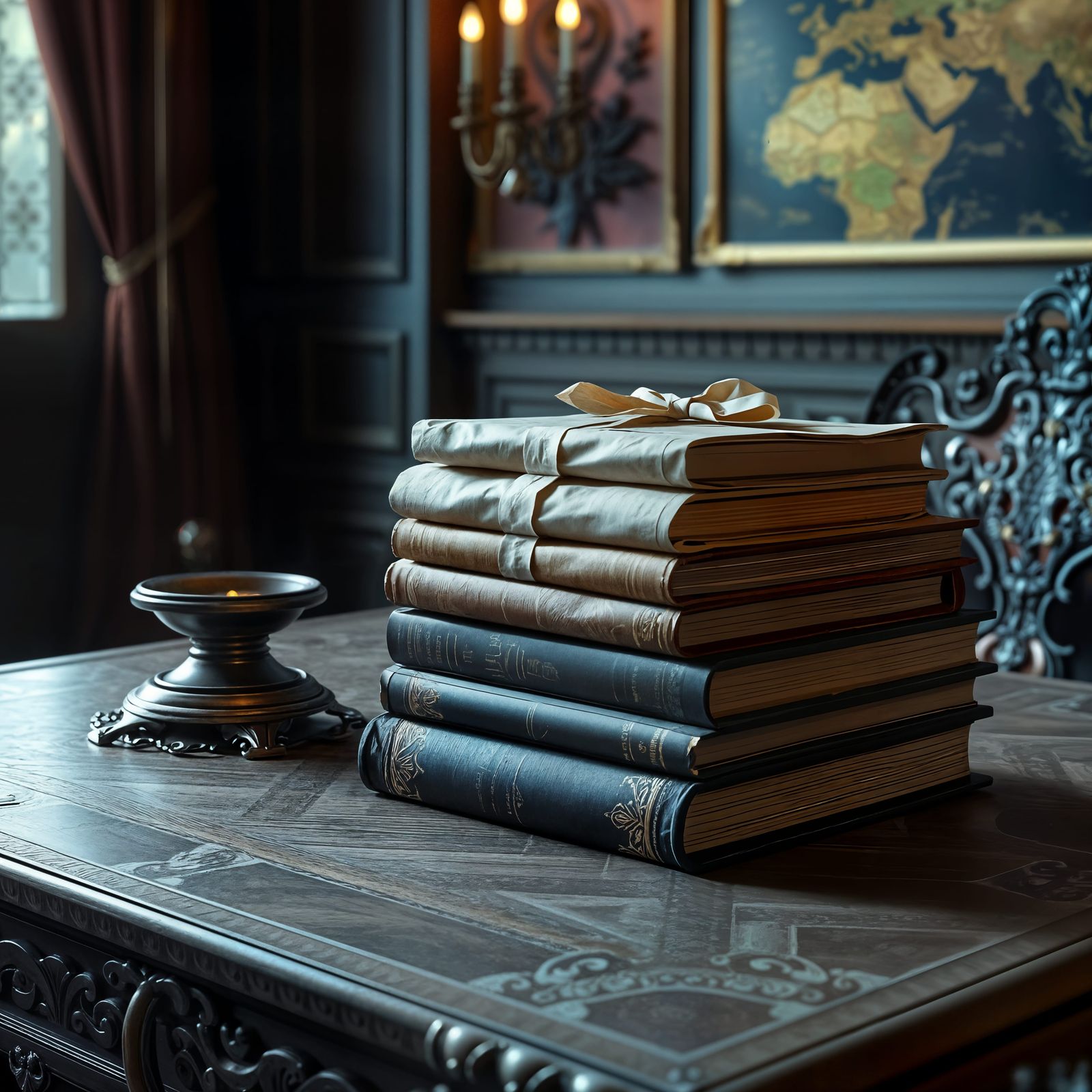 Elegant Study in Fantasy Art