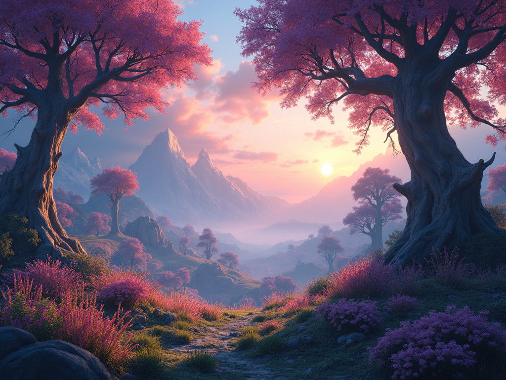 Magical Land of Hope: Fantasy Concept Art