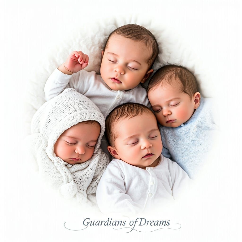 Adorable Sleeping Babies: Guardians of Dreams