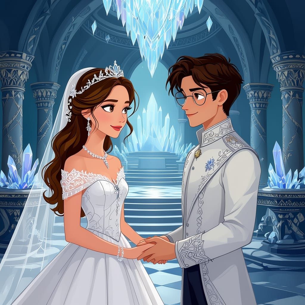 Fantasy Wedding in Majestic Crystal Bank Hall