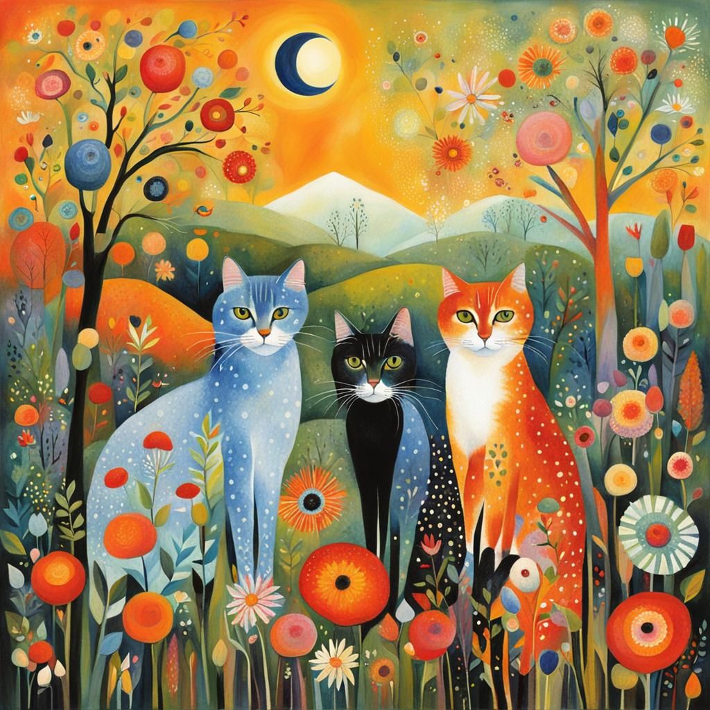 Enchanting Whimsical Scene in Children's Illustration Style