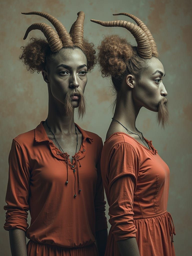 The Wearing of the Mirror-Buns