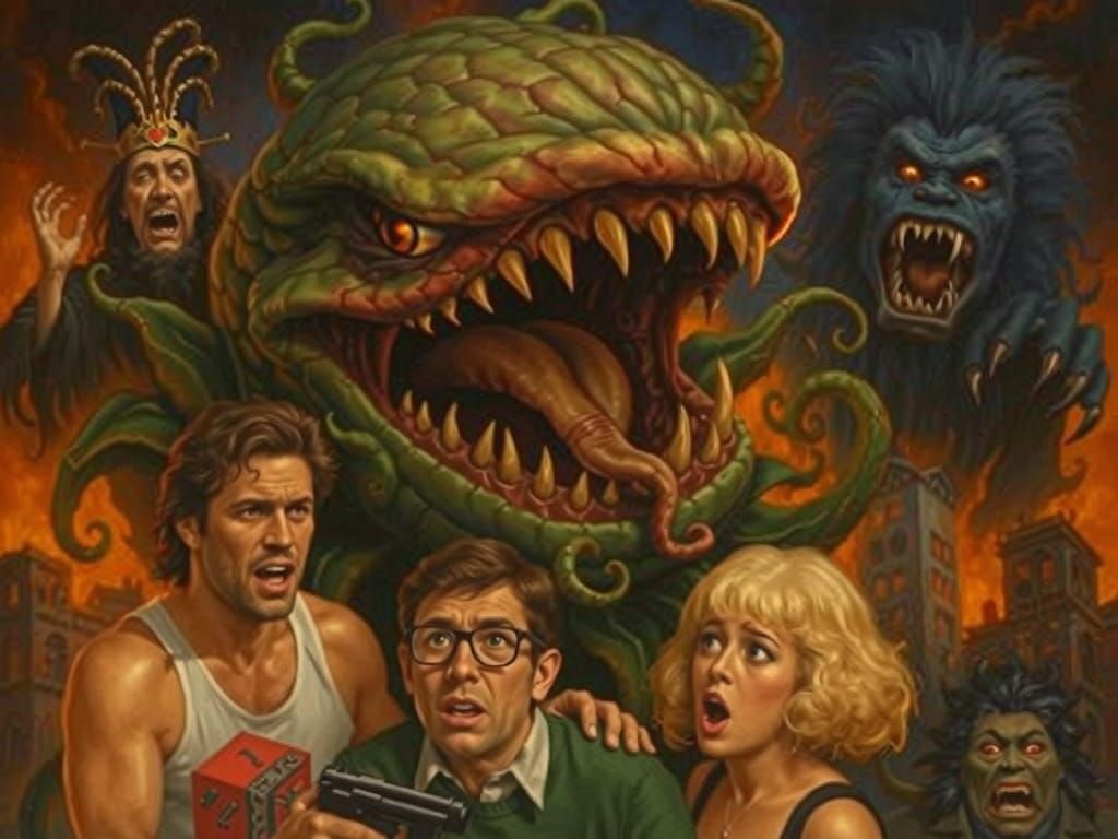 Monstrous Plant Rampages Chinatown in Cinematic Digital Pain...