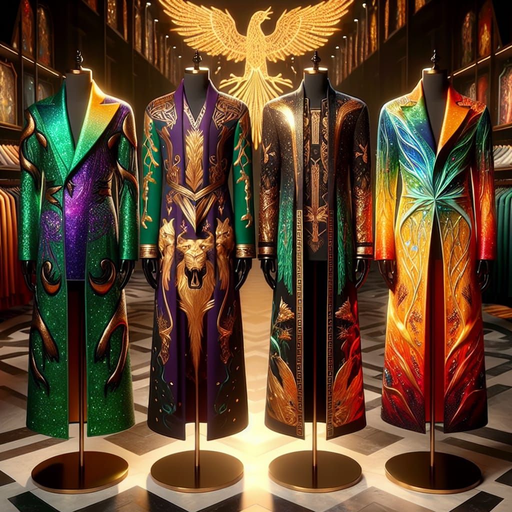 Ilvermorny Robes: A Wizarding Fashion Showcase