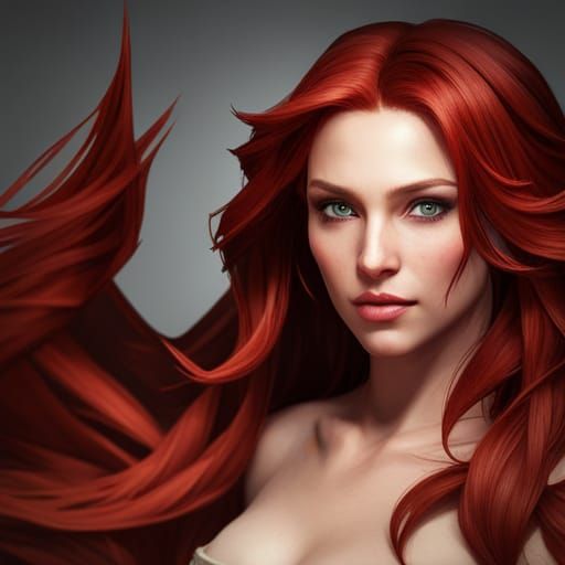 Stunning Half-Elf Bard Portrait in Hyperrealistic Style