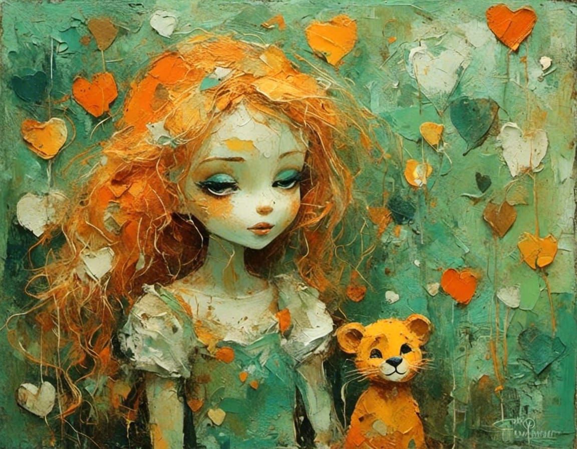 there are lions and roaring tigers and enormous camels and things/ there are biffalo-buffalo-bisons and a great big bear...