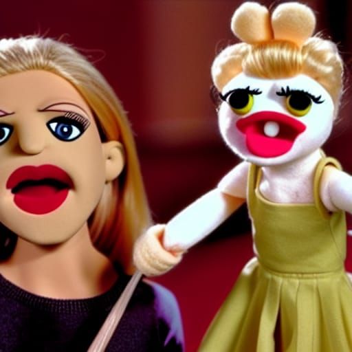 Buffy the Vampire Slayer as a Muppet