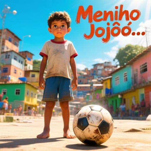 Menino Jojó: Film Poster of Boy in Brazilian Favela