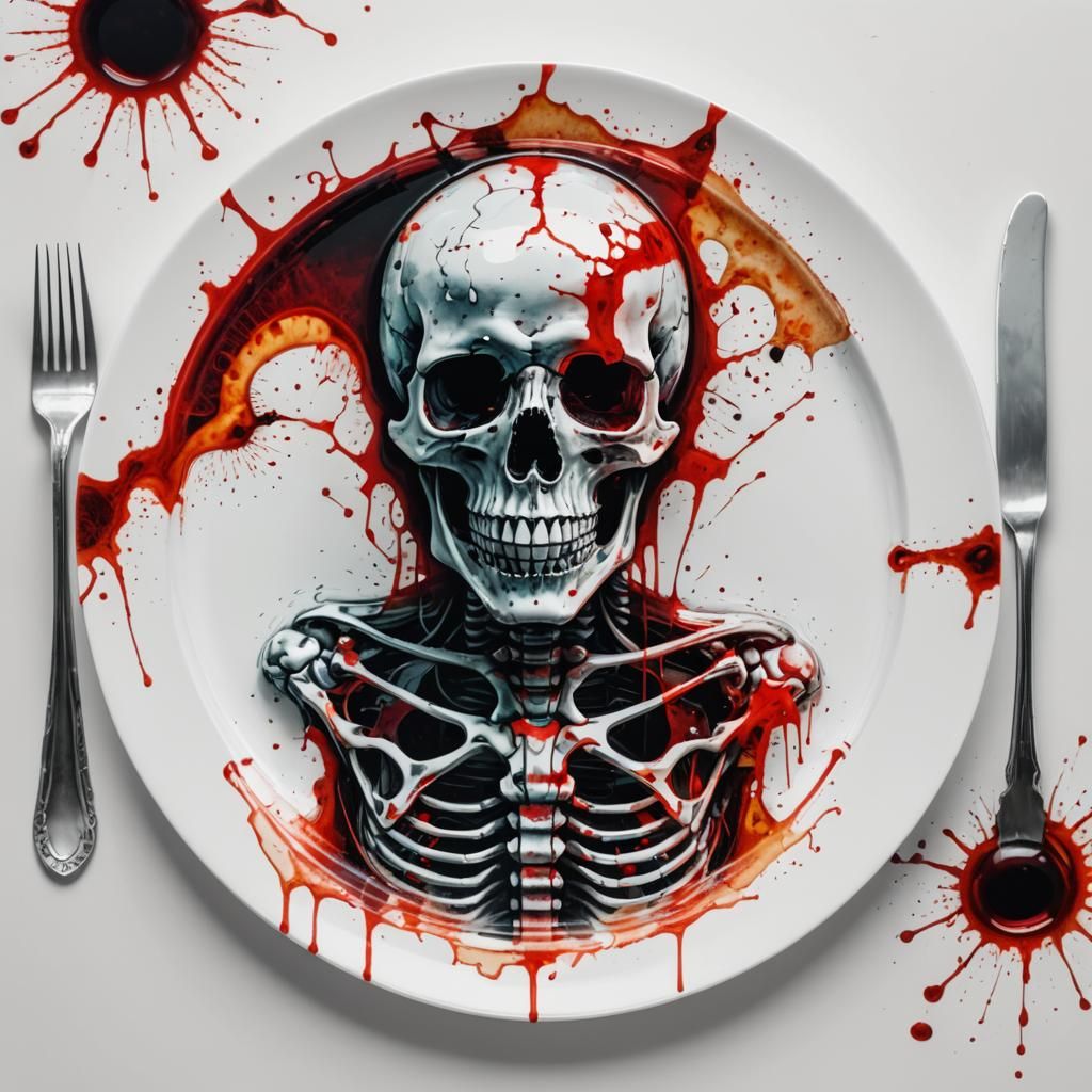 Glitch Art: Fractal Coffee and Skeleton Oracle