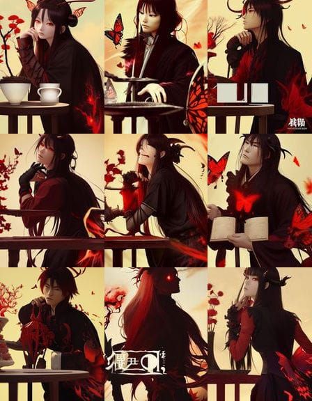 Wuxia Anime Cultivator in Hellish Garden