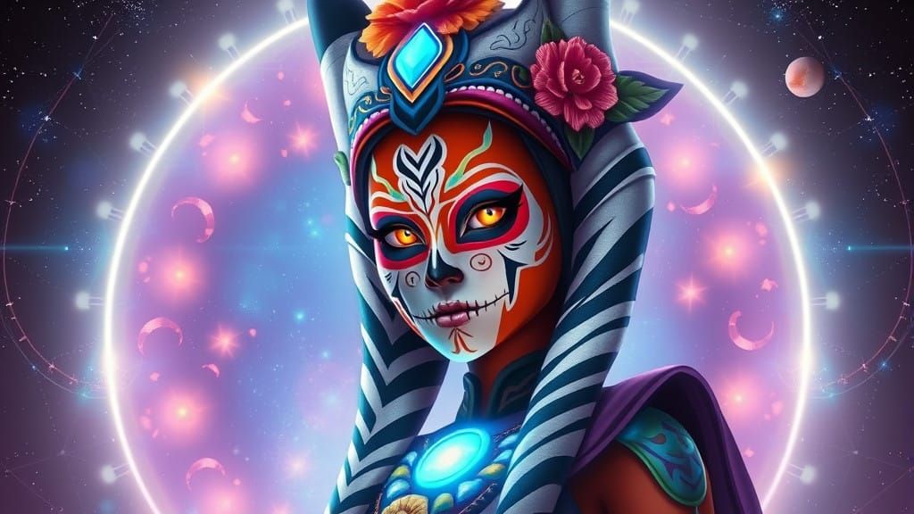 Ahsoka Tano Channels Aztec Goddess Mictecacihuatl in Cosmic....