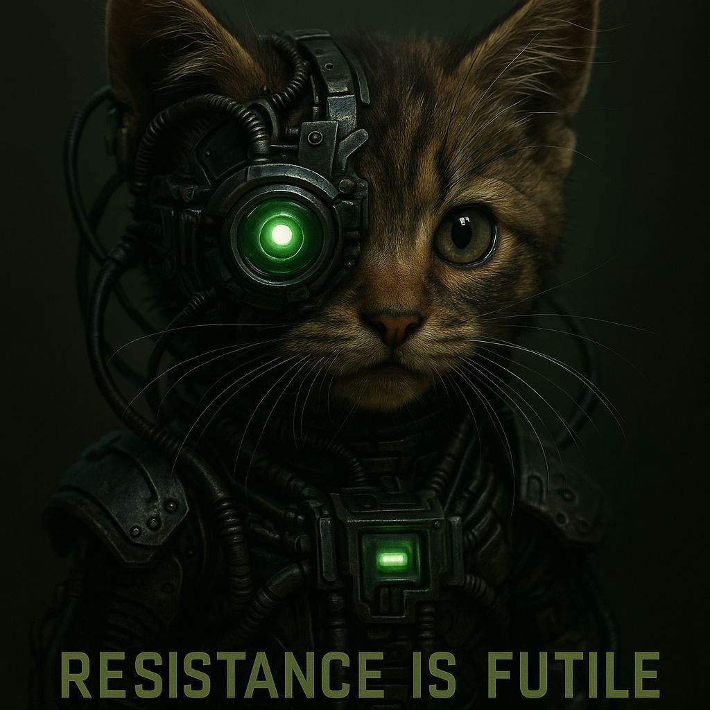 Borg Kitten: Resistance is Futile